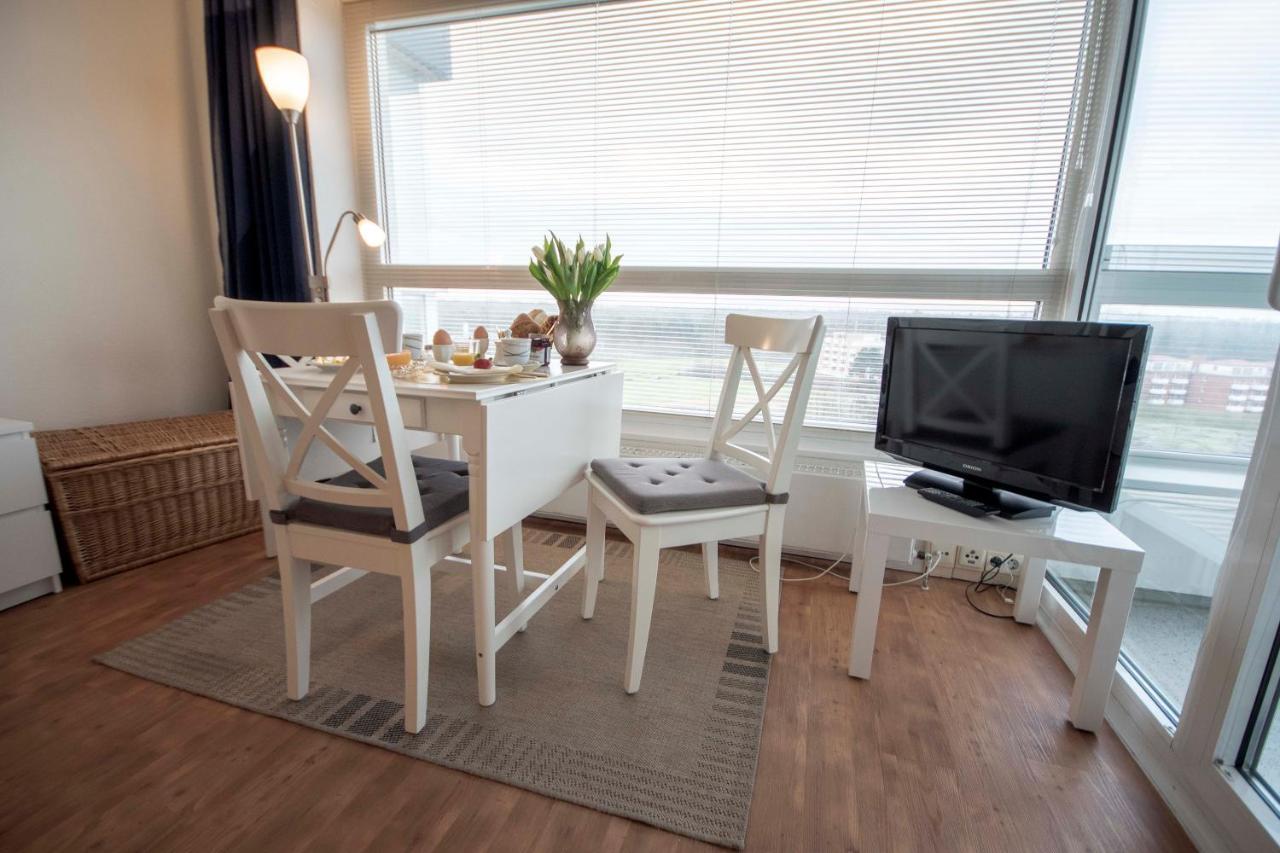 Strandnahe Ferienwohnung Fb08.05 Mit Meerblick クックスハーフェン エクステリア 写真