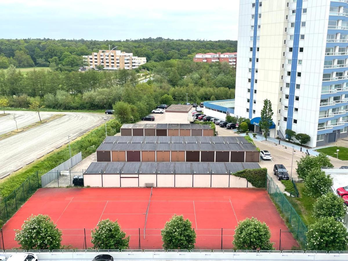 Strandnahe Ferienwohnung Fb08.05 Mit Meerblick クックスハーフェン エクステリア 写真
